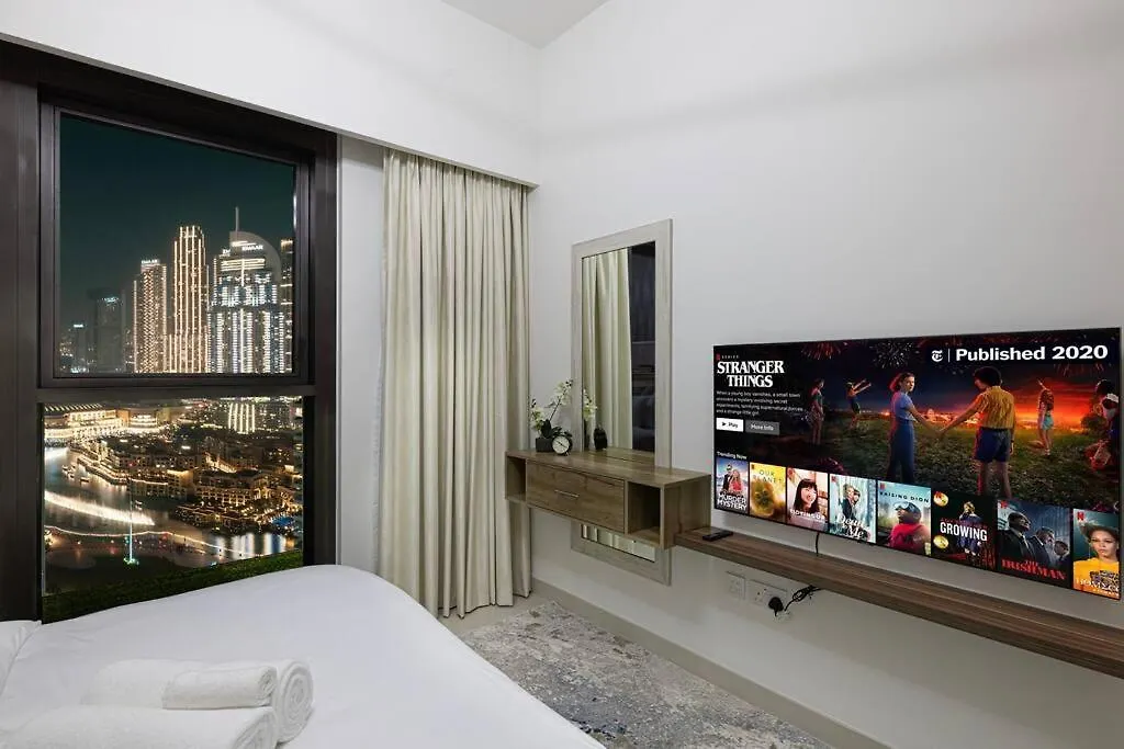 Tick - 2Br Burj Khalifa & Fountain Views Burj Crown Apartment Dubai